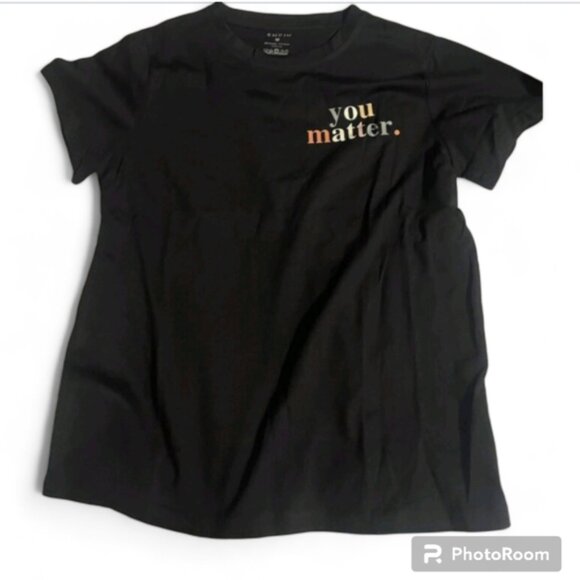 "You Matter" Slogan Graphic Tee - Picture 4 of 5